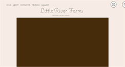 Desktop Screenshot of littleriverfarmsga.com