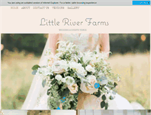 Tablet Screenshot of littleriverfarmsga.com